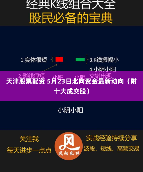 天津股票配资 5月23日北向资金最新动向（附十大成交股）