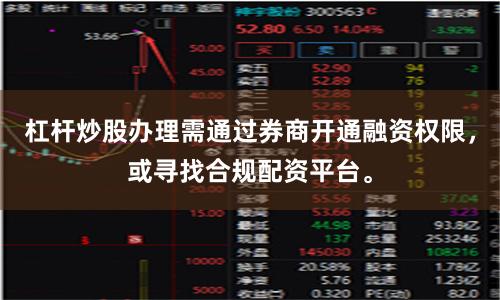 杠杆炒股办理需通过券商开通融资权限，或寻找合规配资平台。