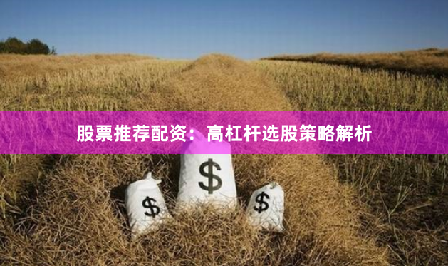 股票推荐配资：高杠杆选股策略解析